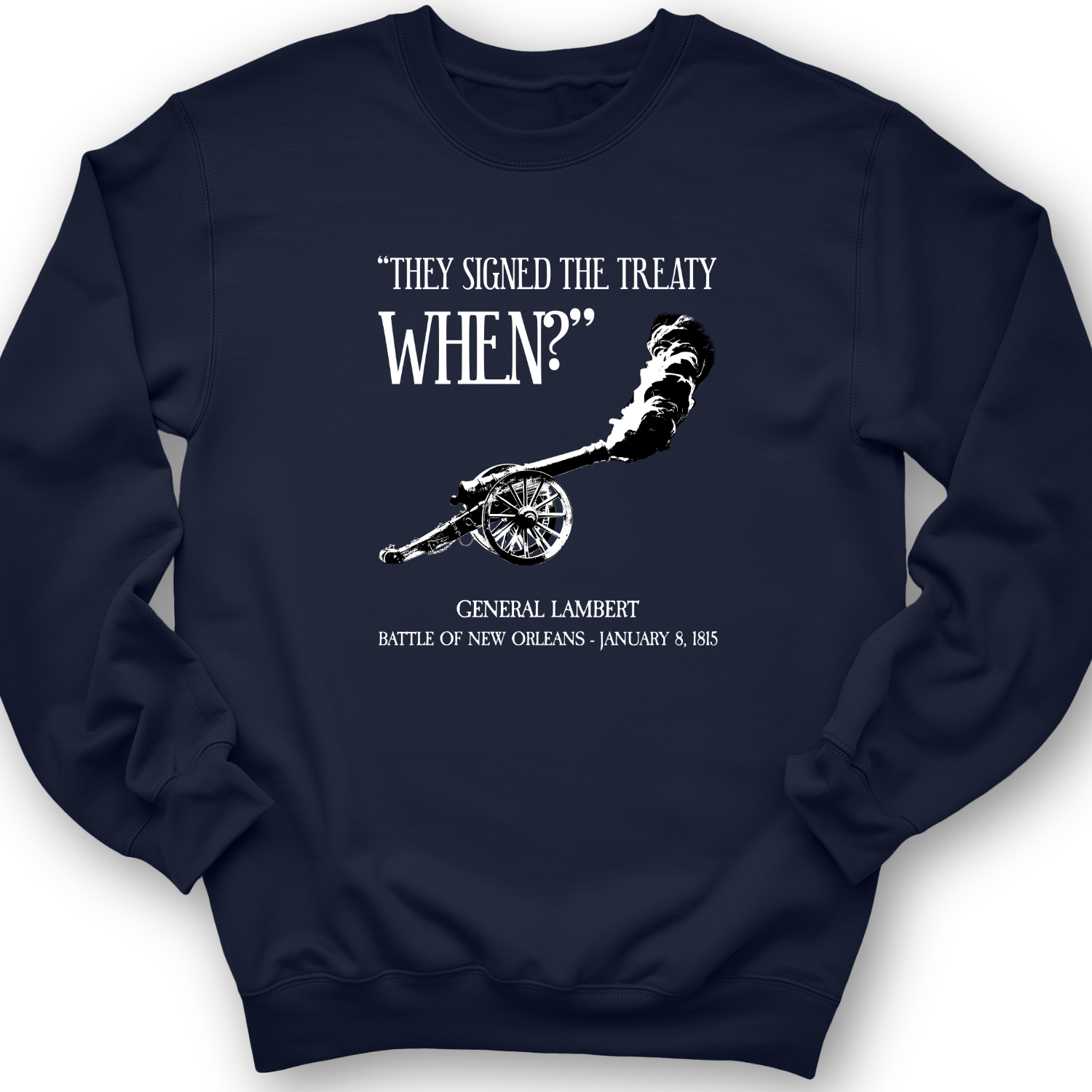 They signed it WHEN Crewneck