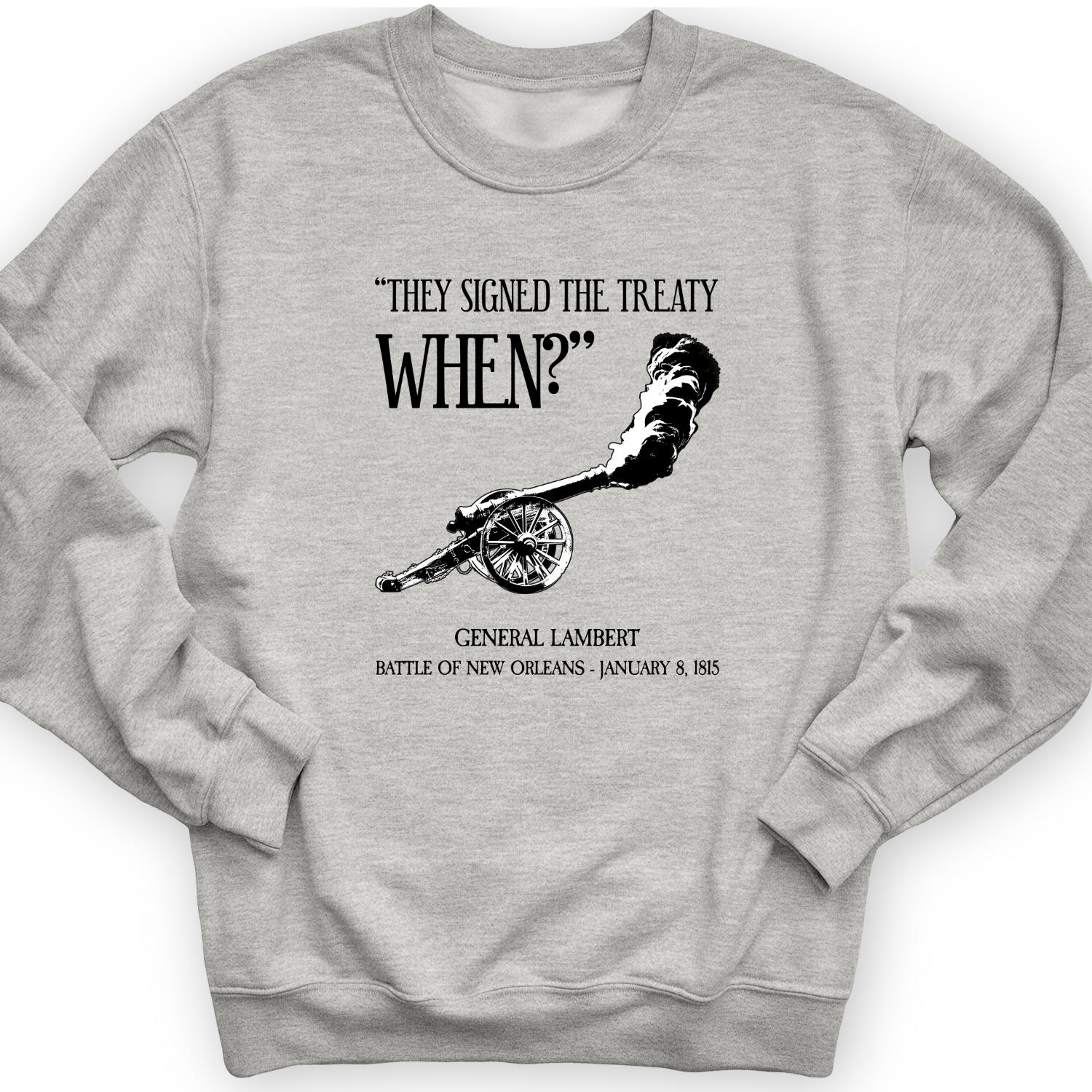 They signed it WHEN Crewneck