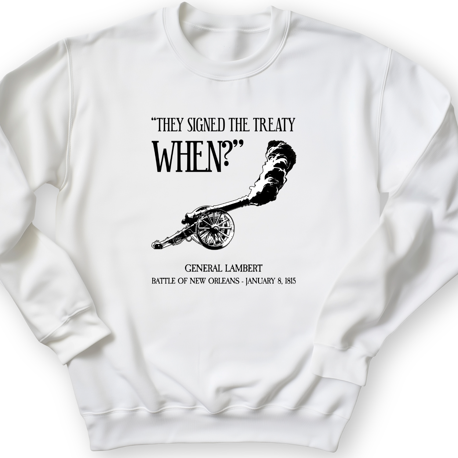 They signed it WHEN Crewneck