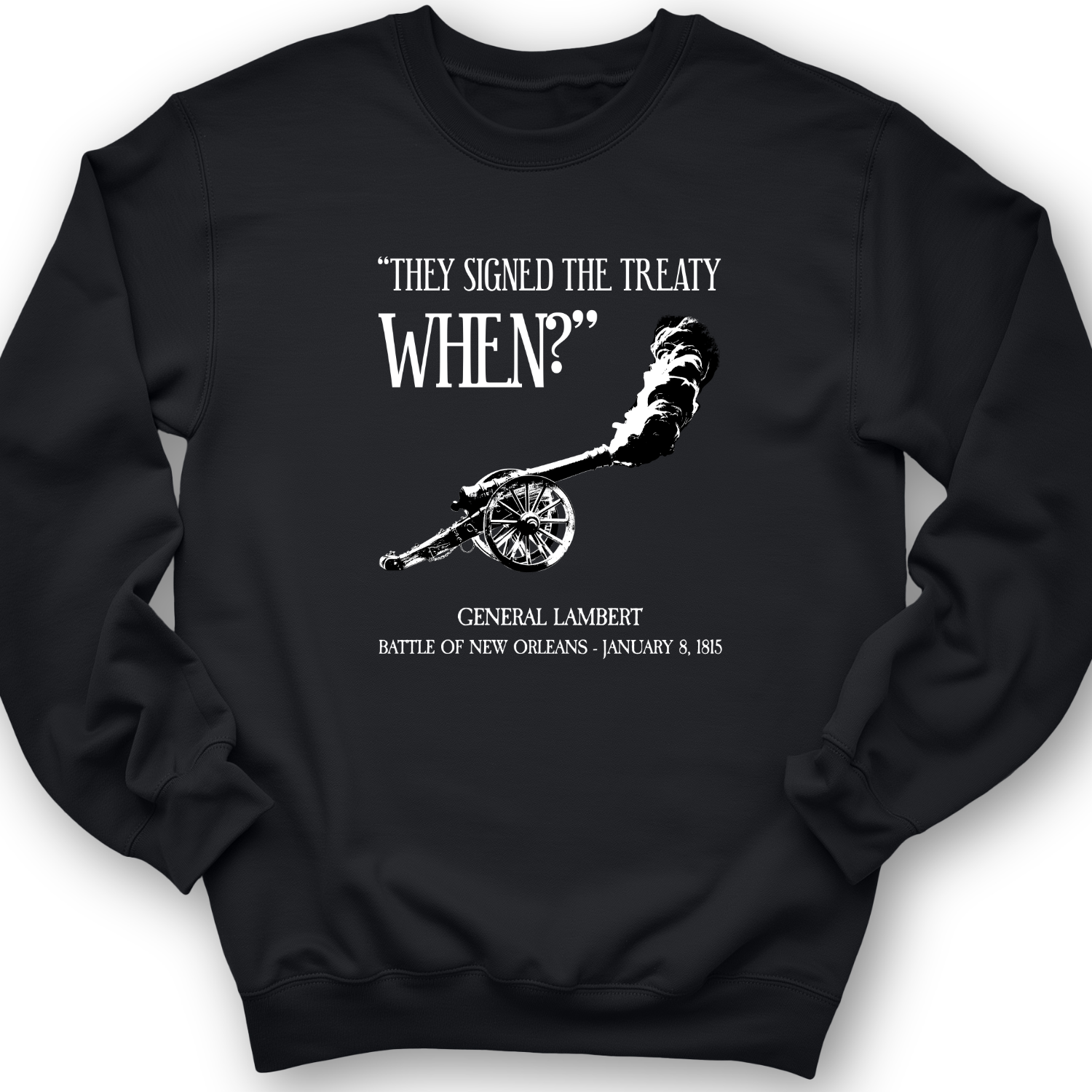 They signed it WHEN Crewneck
