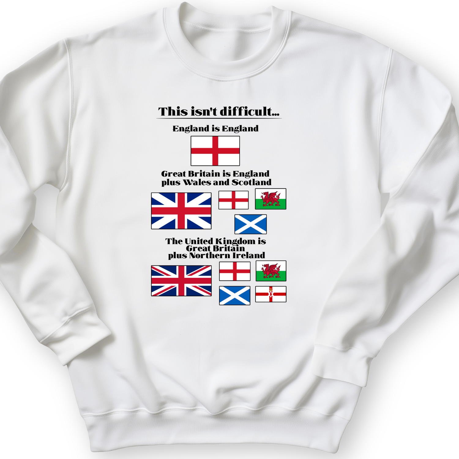 UK Make-up Crewneck