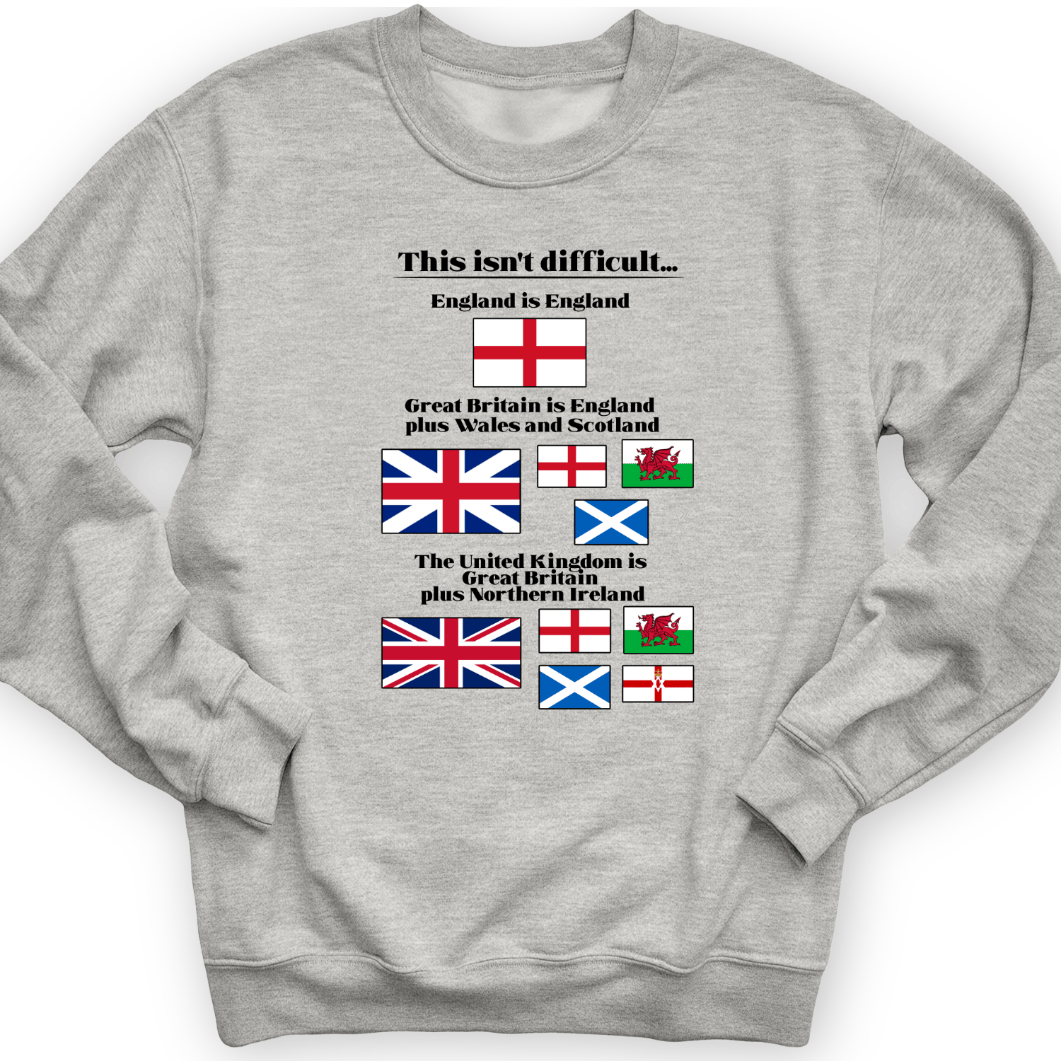 UK Make-up Crewneck
