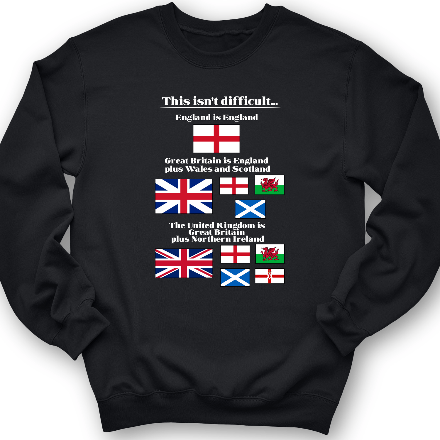 UK Make-up Crewneck
