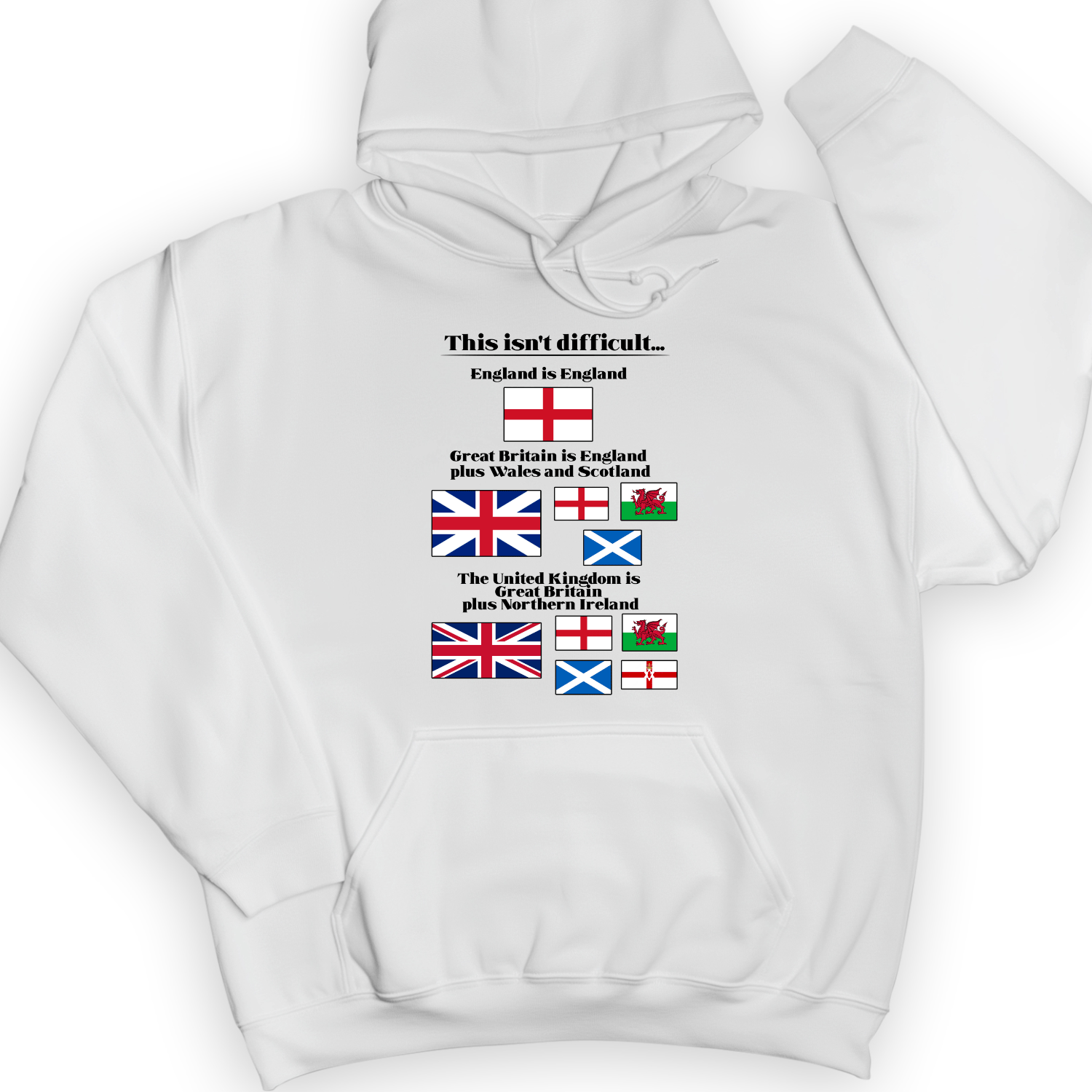 UK Make-up Hoodie
