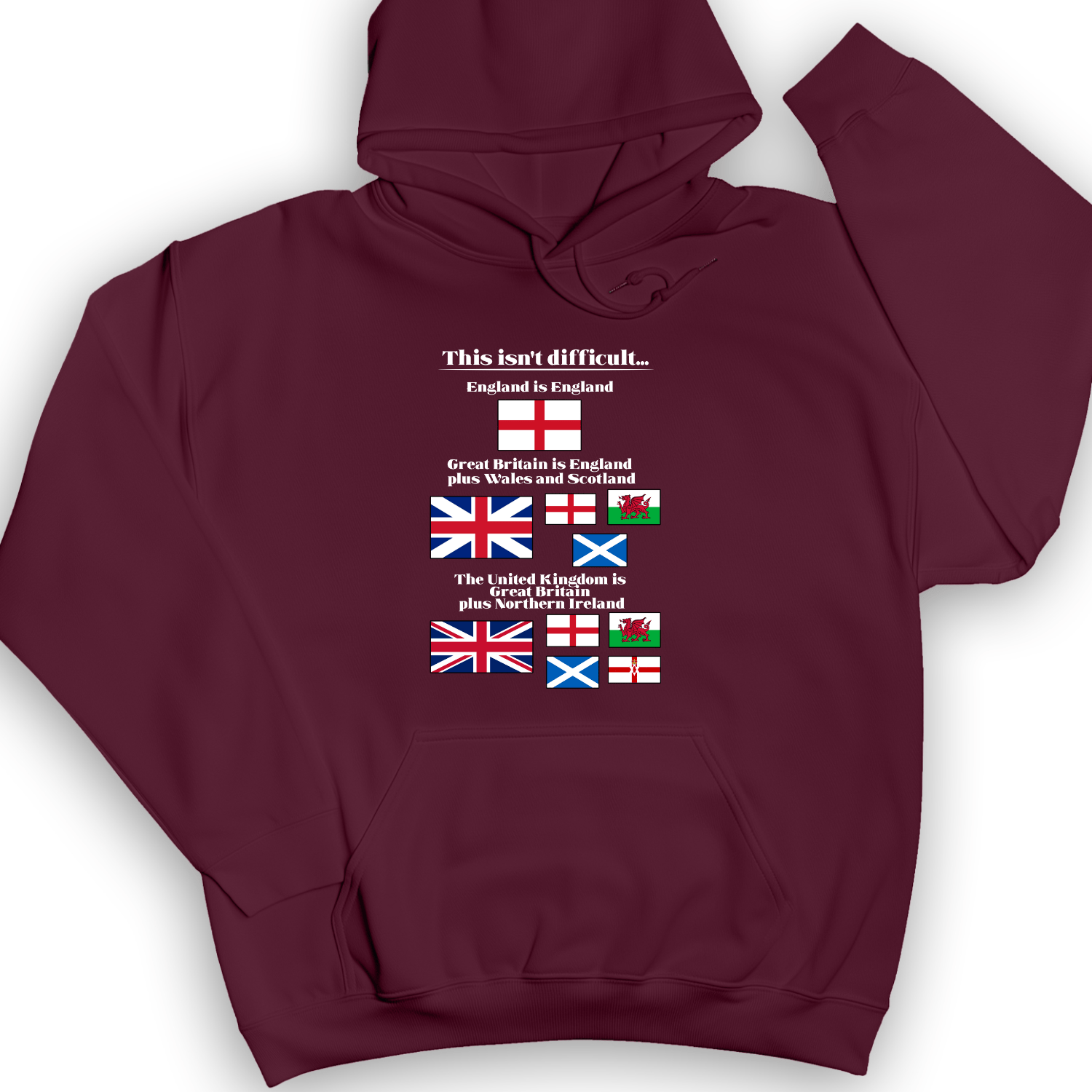 UK Make-up Hoodie