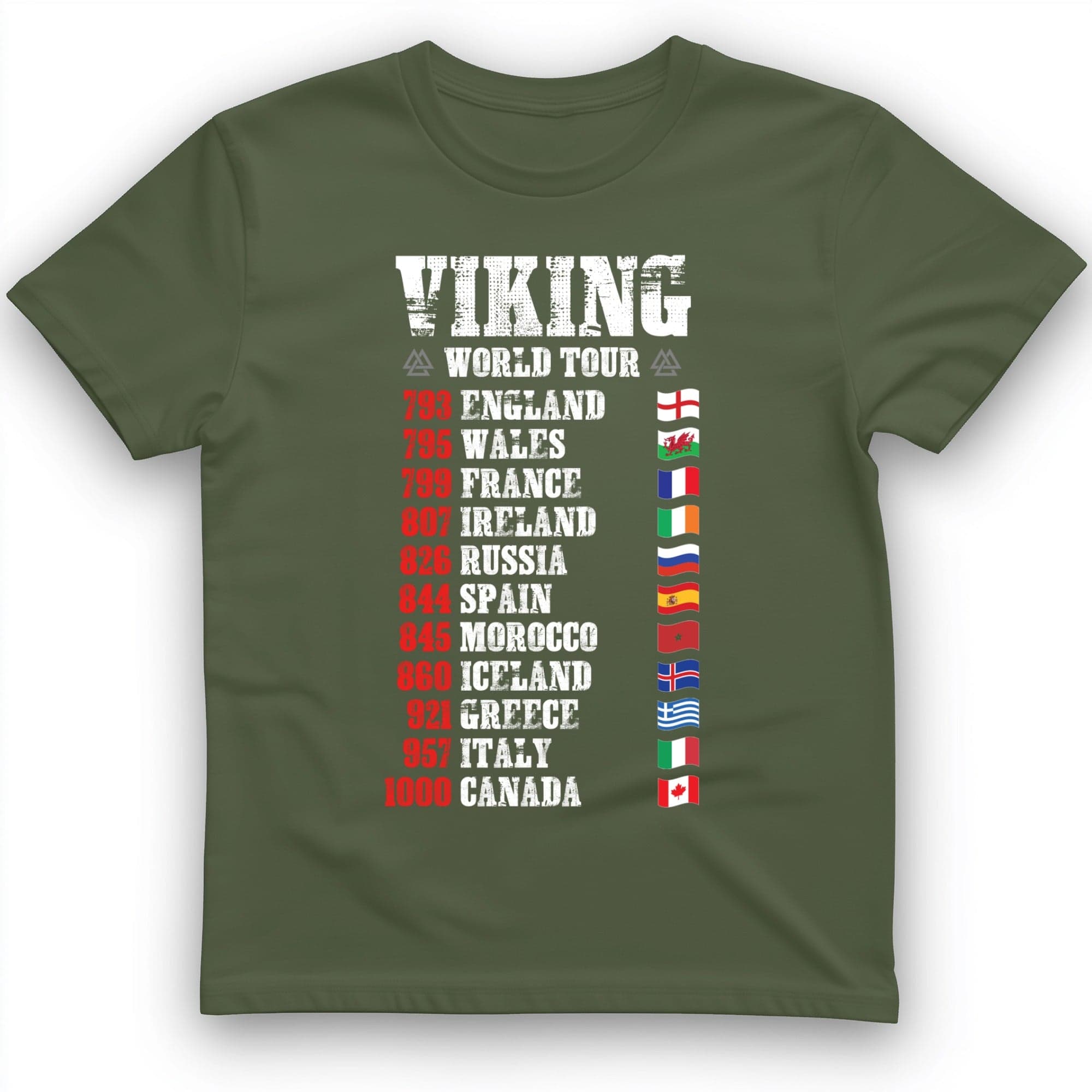 Viking World Tour T- Shirt