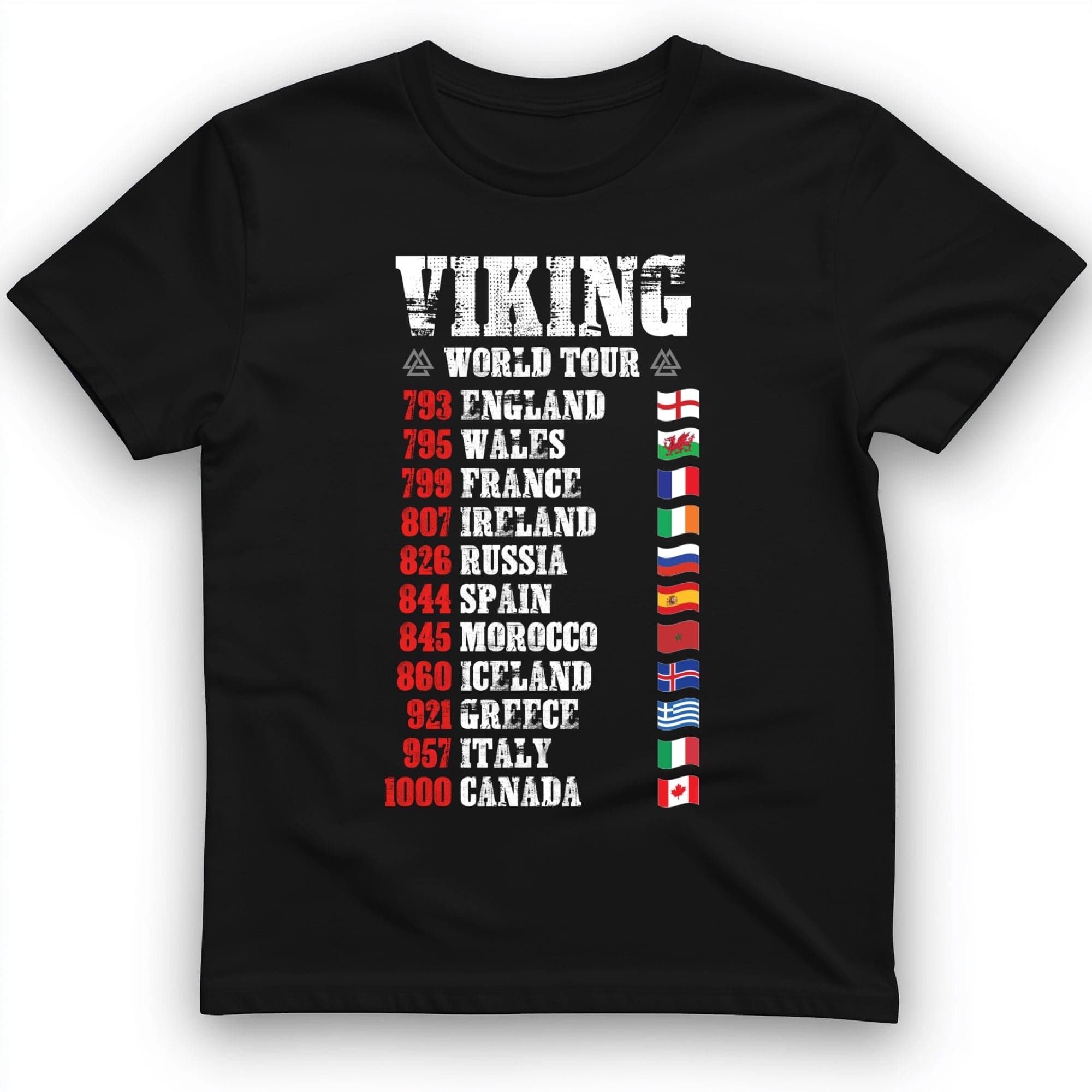 Viking World Tour T- Shirt