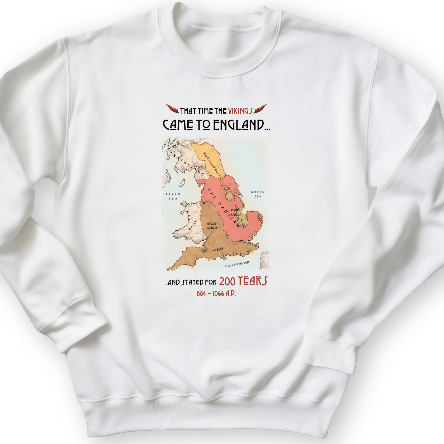Vikings In England Crewneck