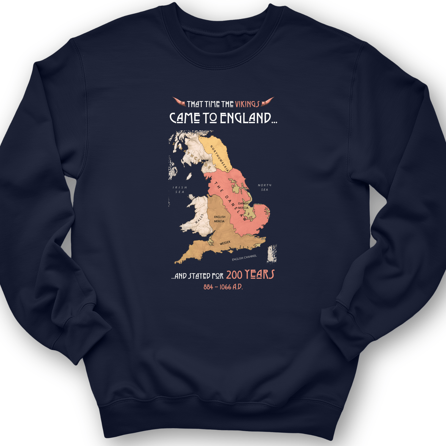 Vikings In England Crewneck
