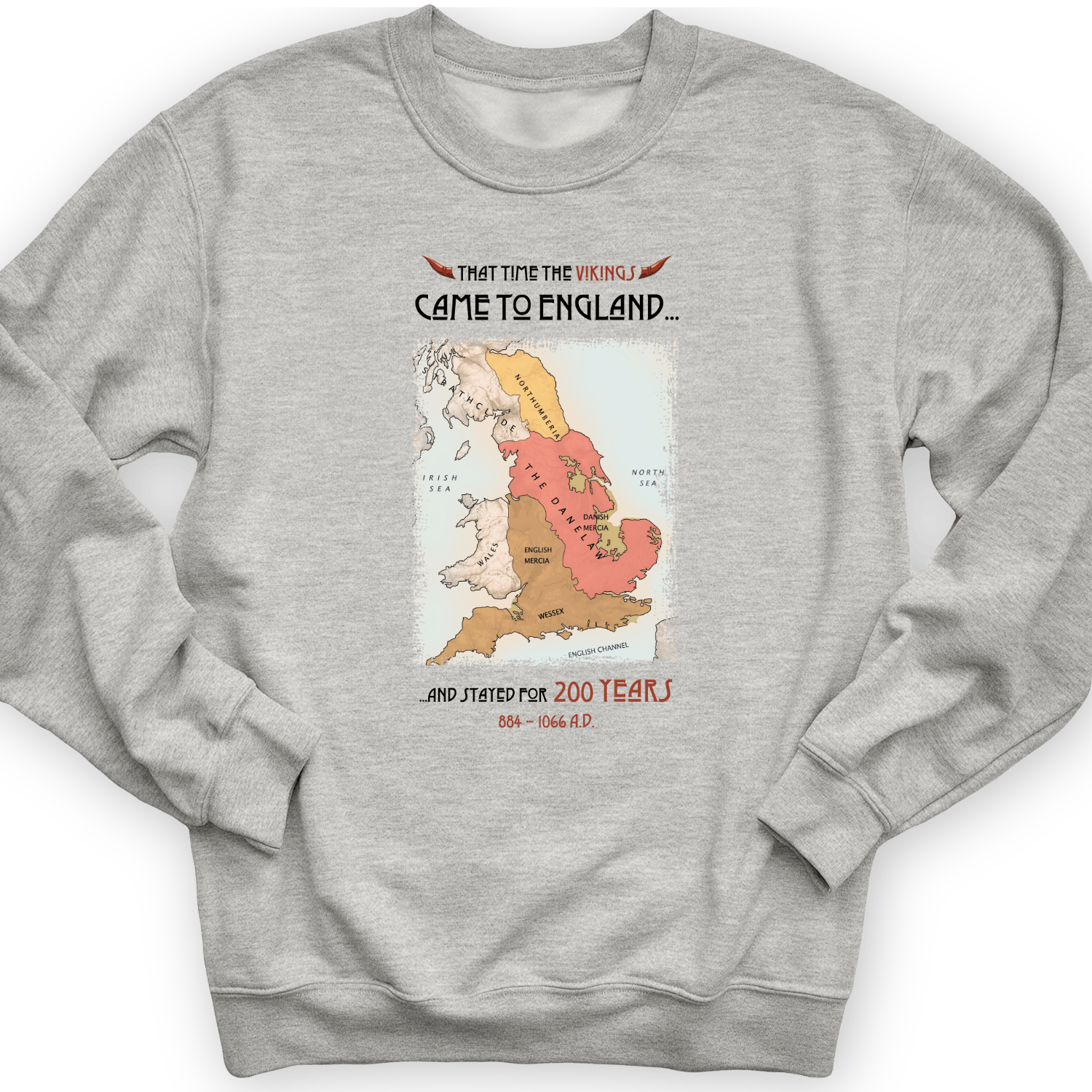 Vikings In England Crewneck