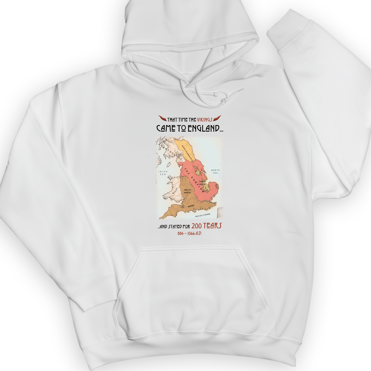 Vikings In England Hoodie