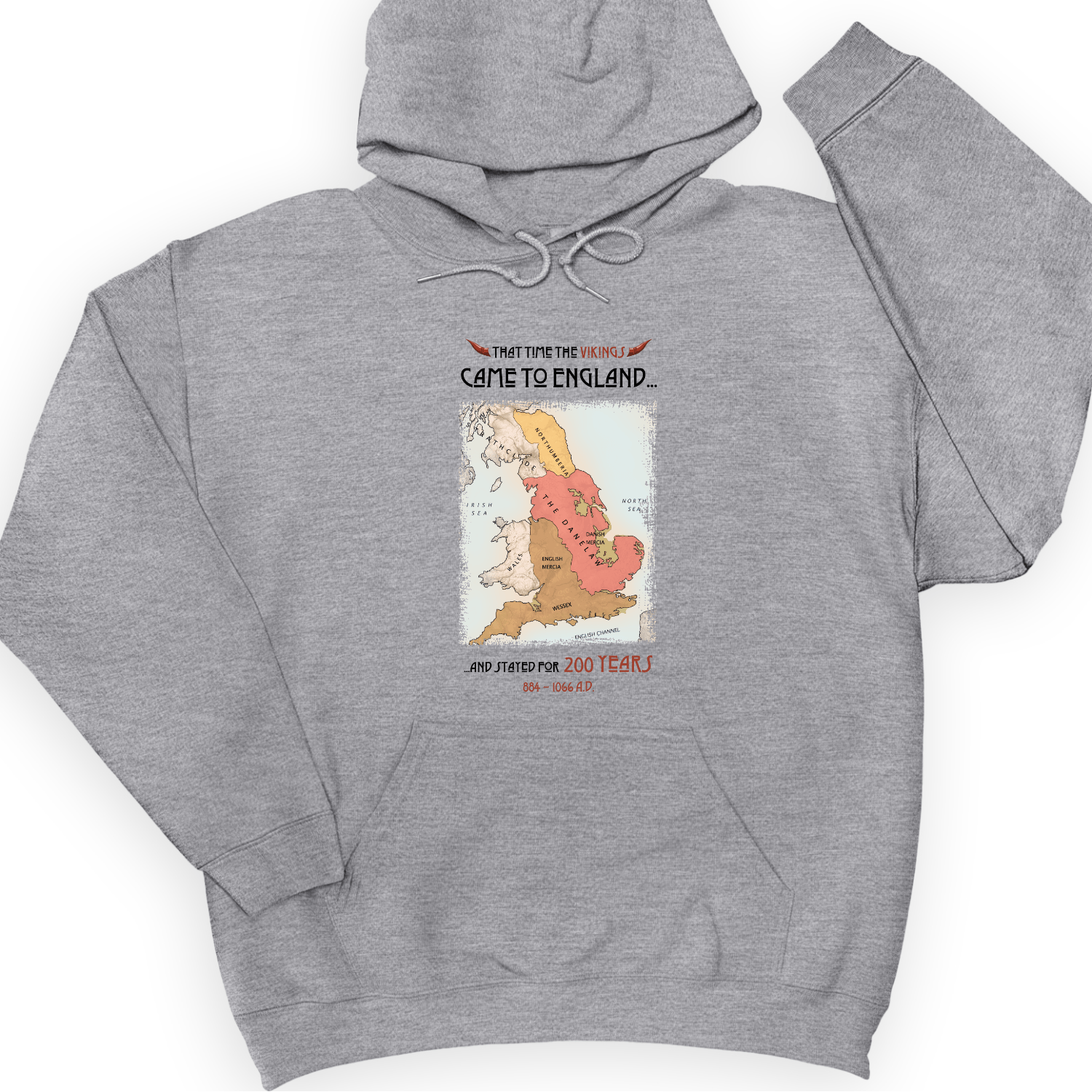 Vikings In England Hoodie