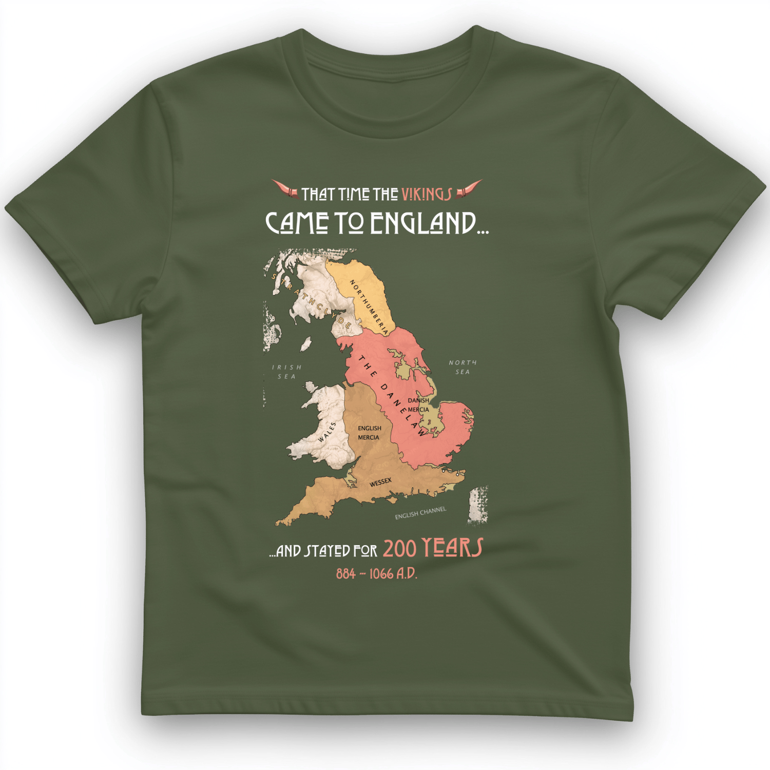 Vikings In England T-Shirt