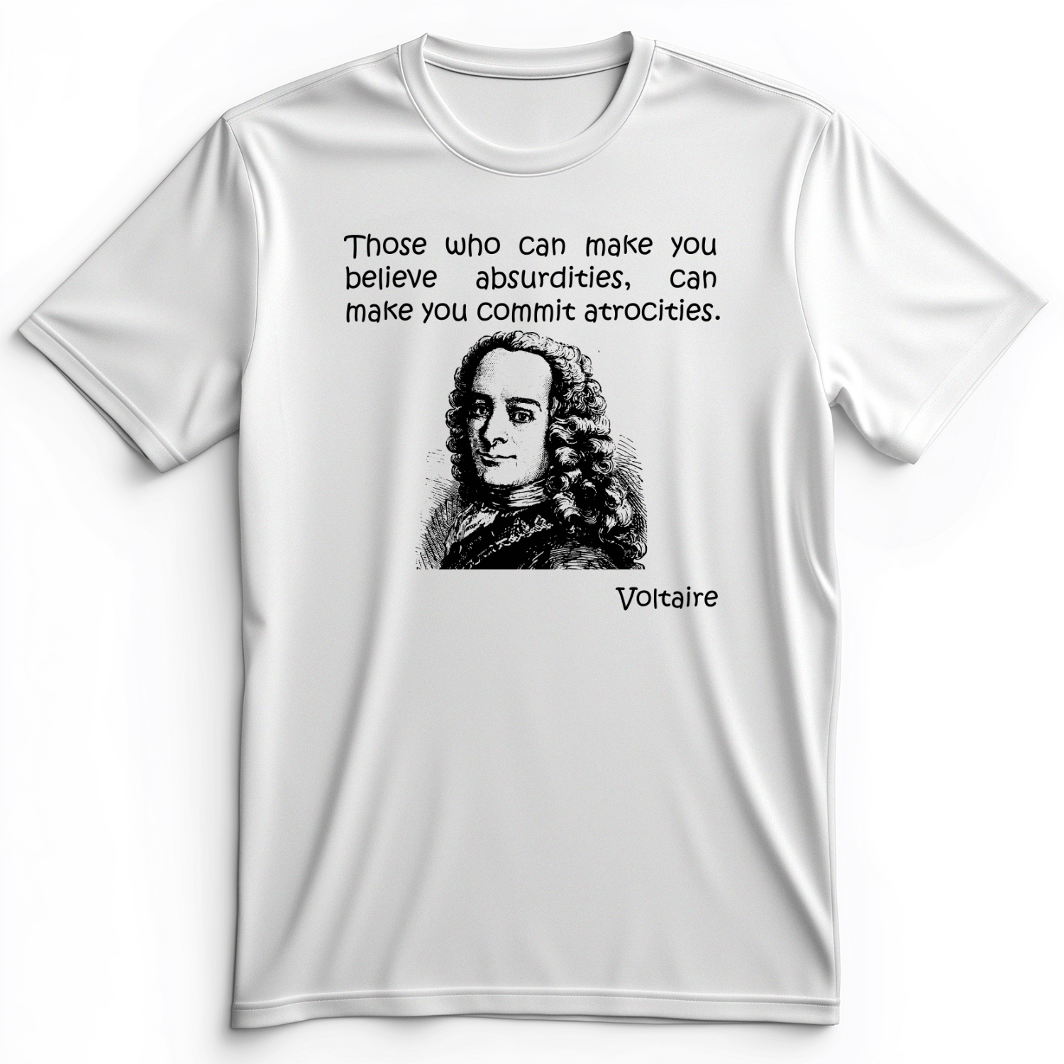 Voltaire Absurdities Premium Tee