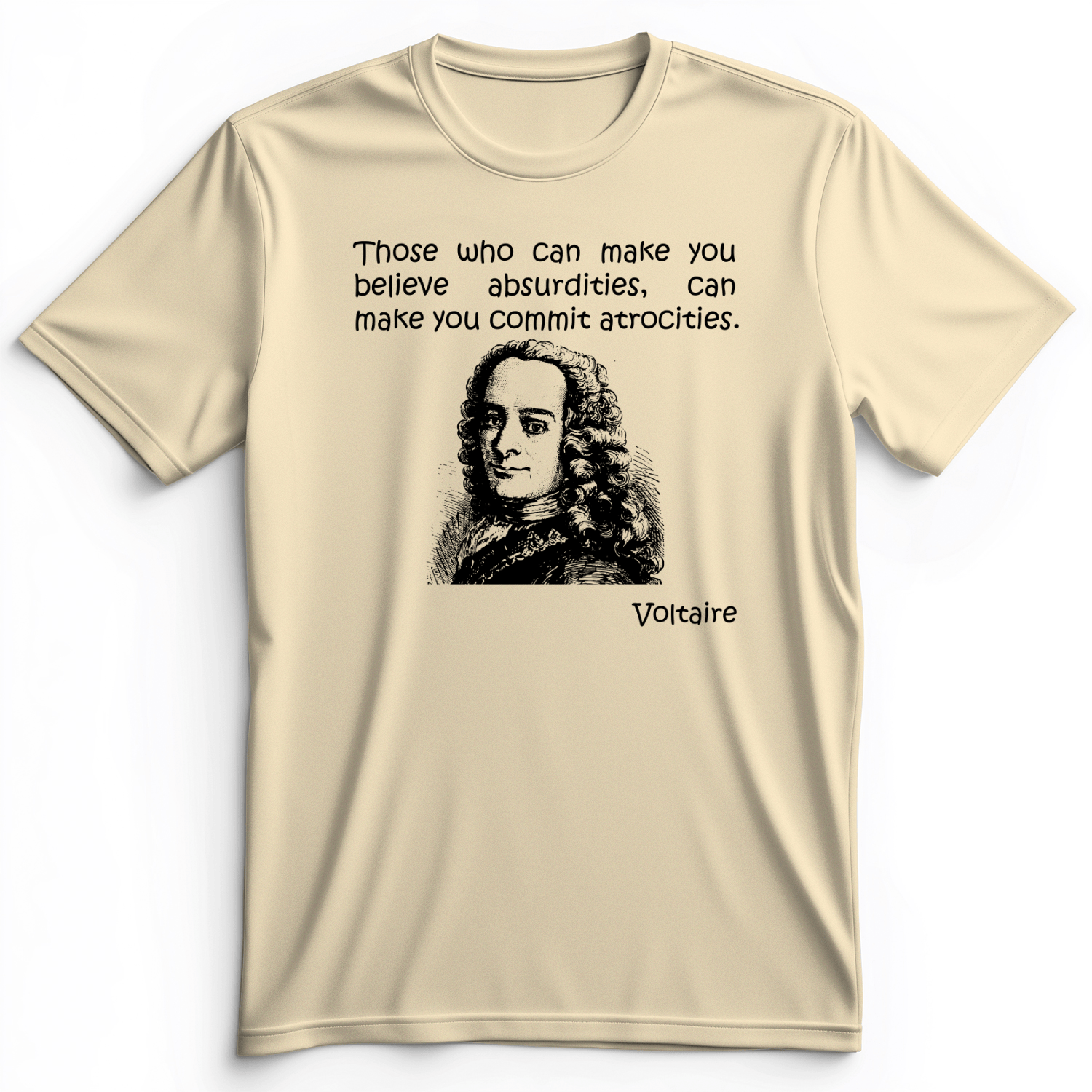 Voltaire Absurdities Premium Tee
