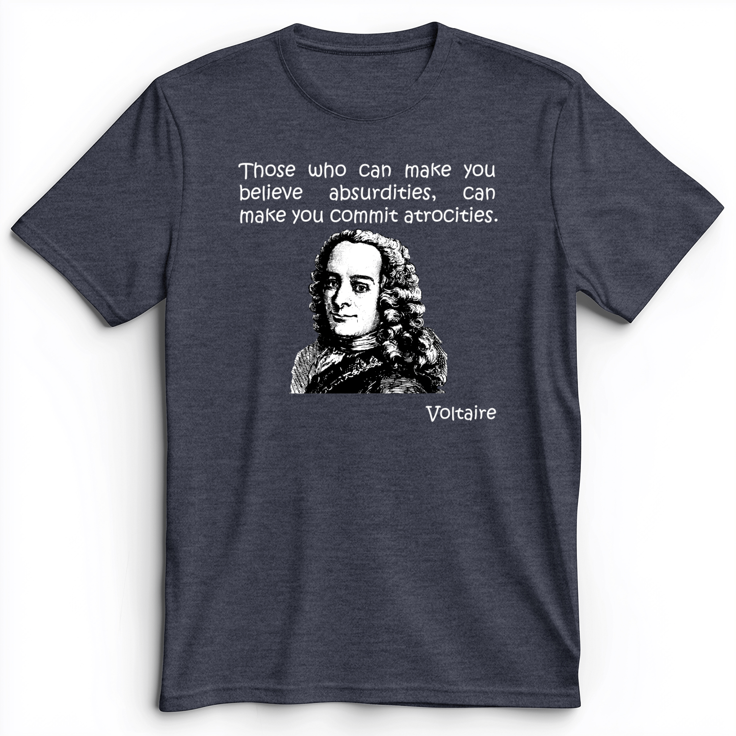 Voltaire Absurdities Premium Tee