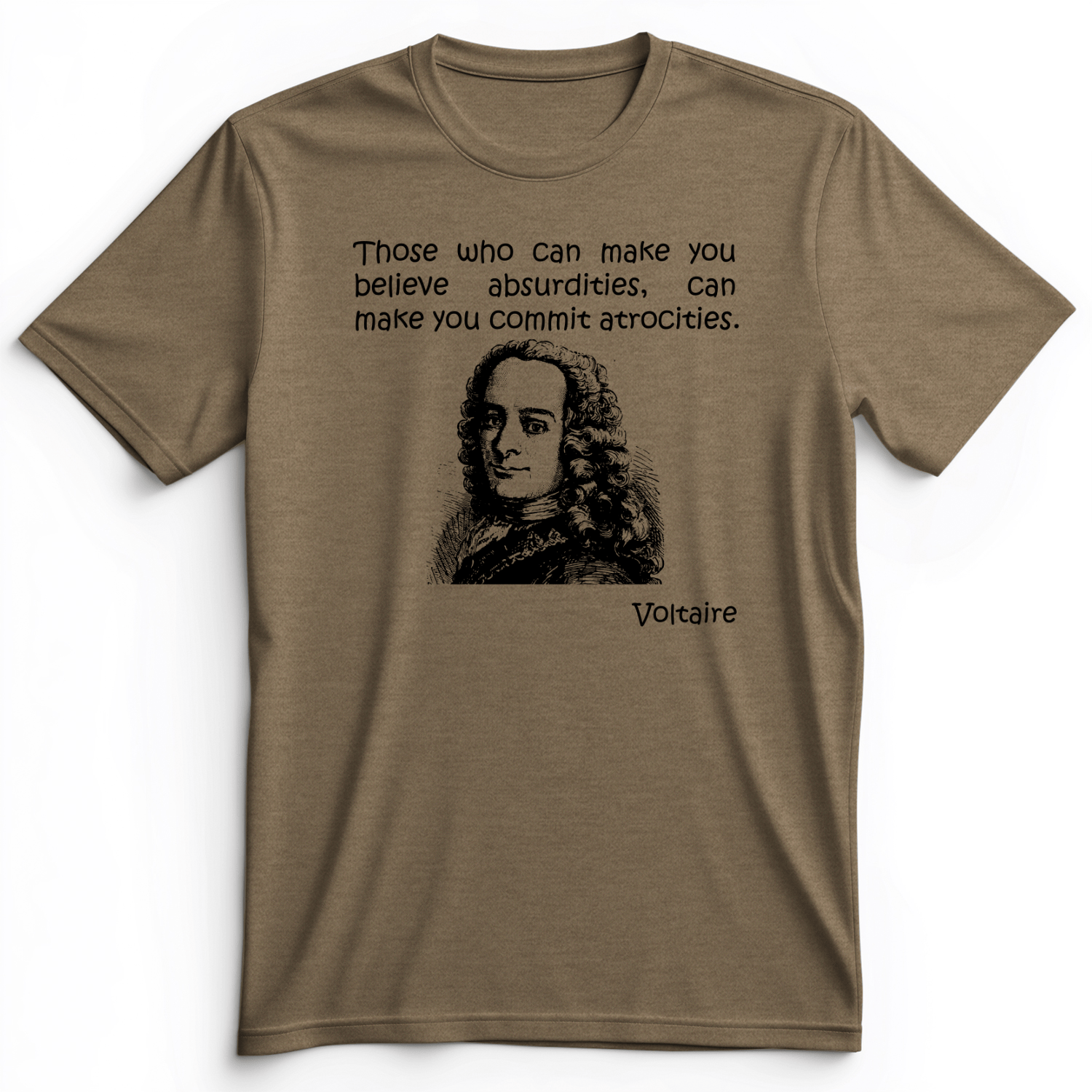 Voltaire Absurdities Premium Tee