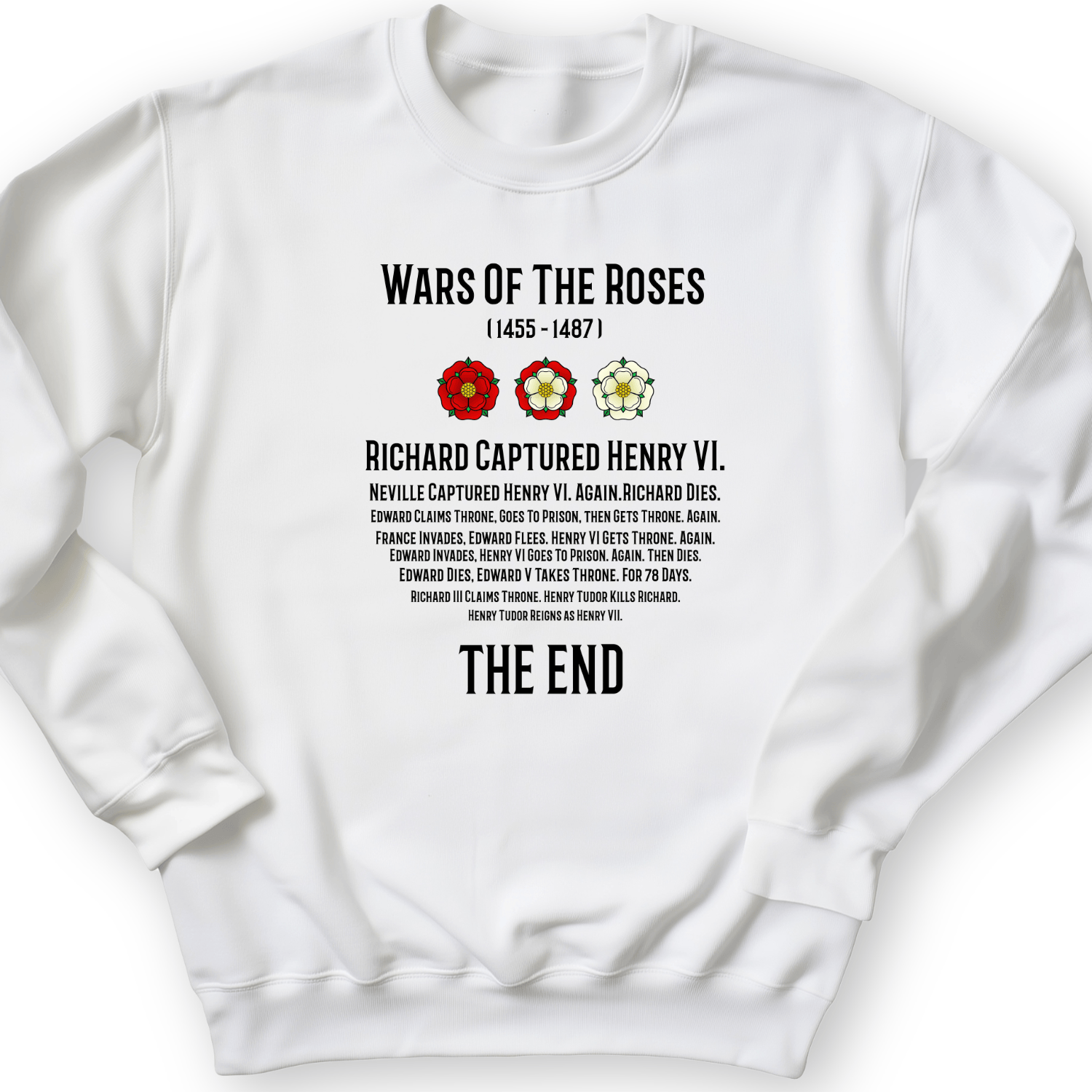 Wars Of The Roses Crewneck