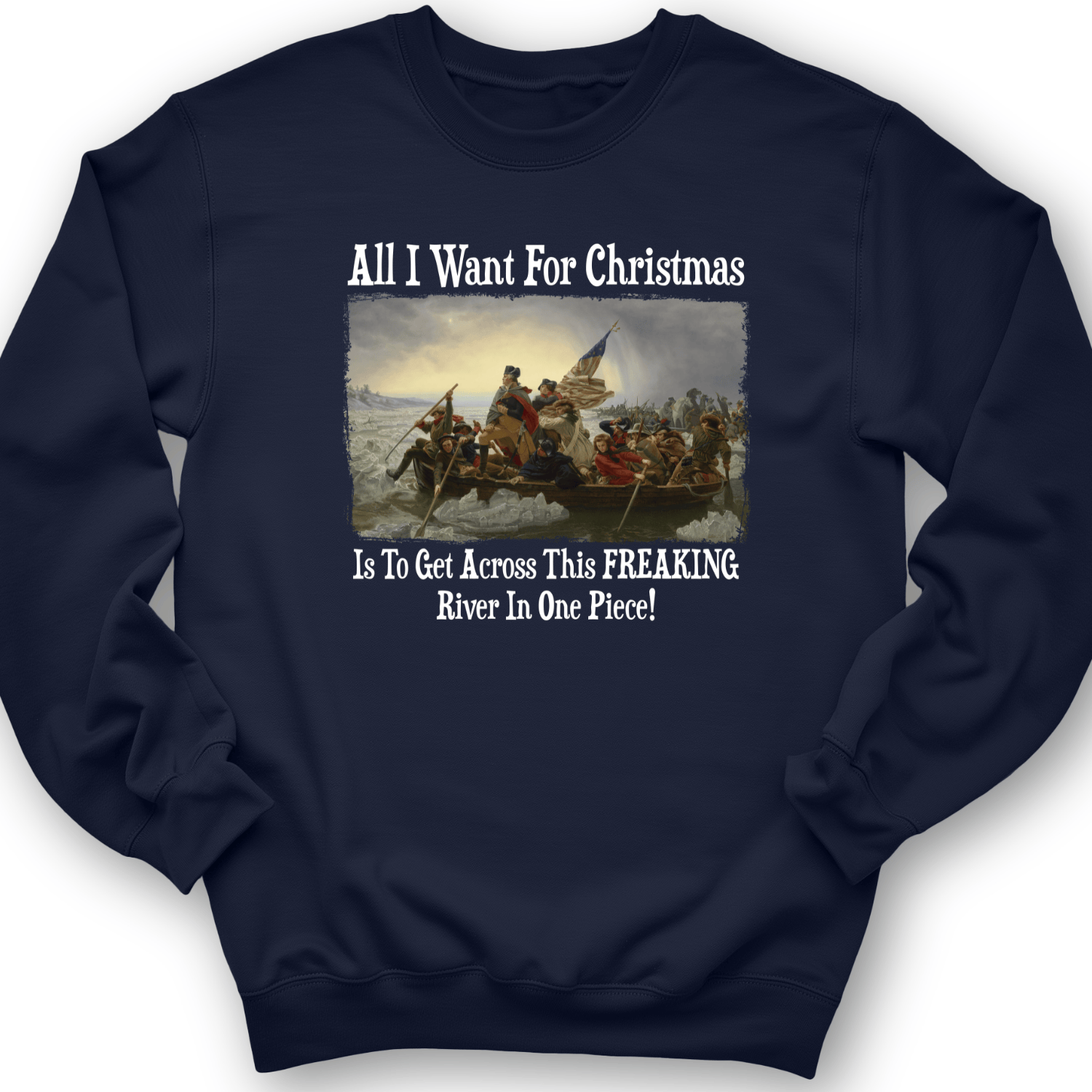 Washington All I Want Crewneck