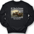 Washington All I Want Crewneck