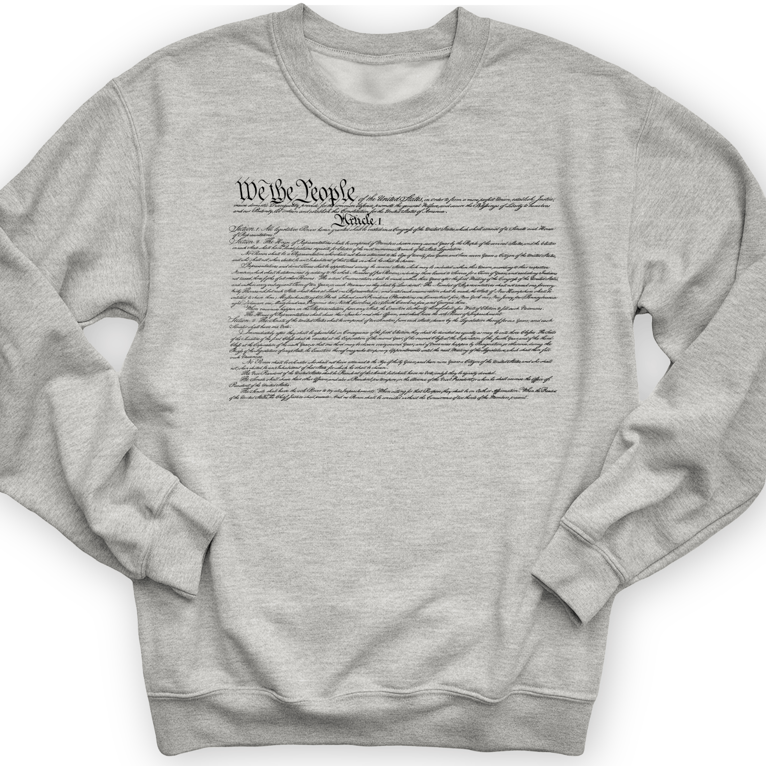 We The People Constitution Crewneck