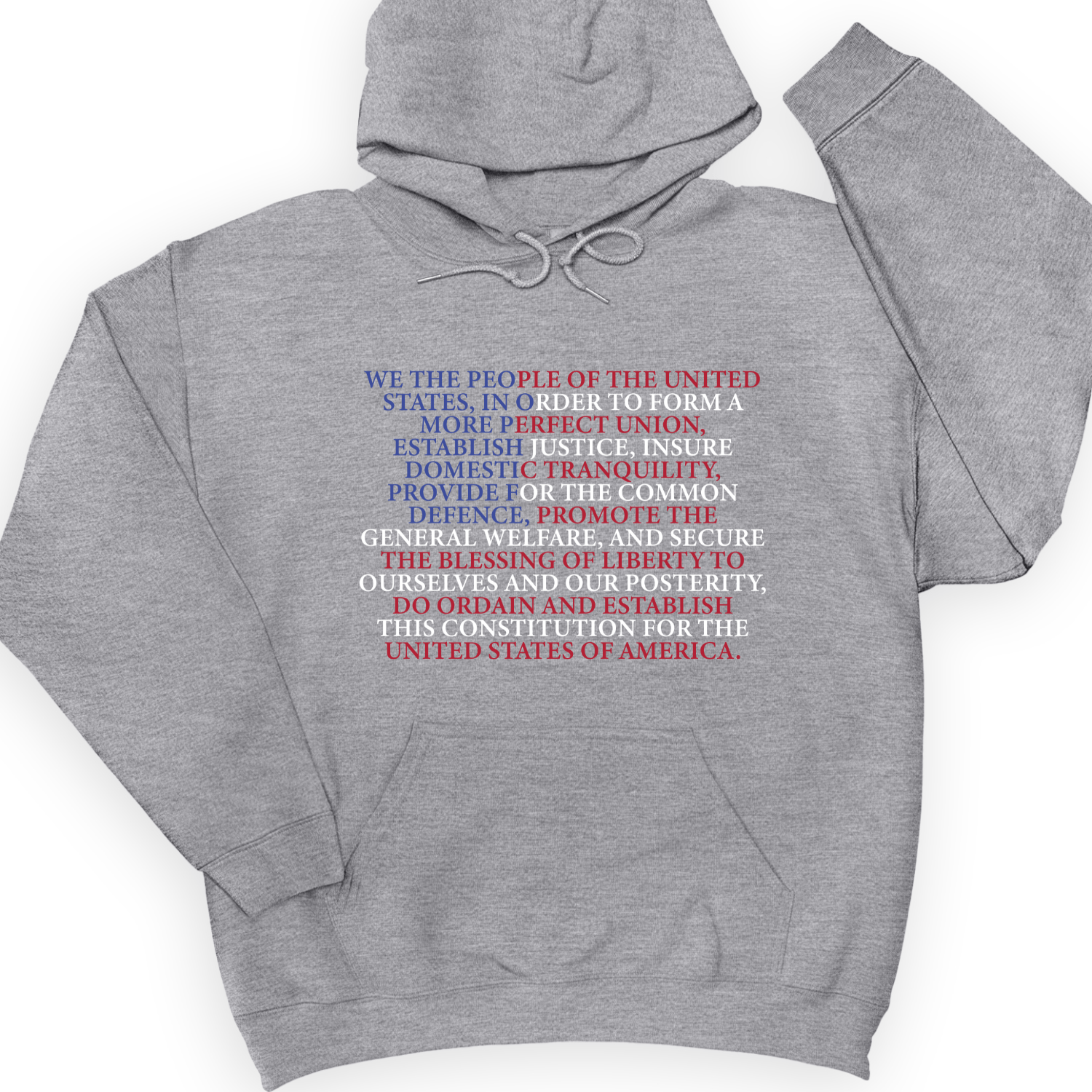 We The People Flag Hoodie