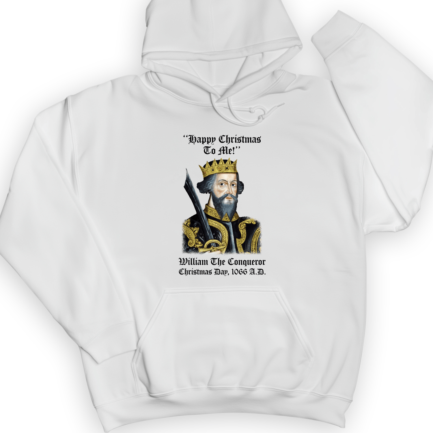 William the Conqueror Crowned Hoodie