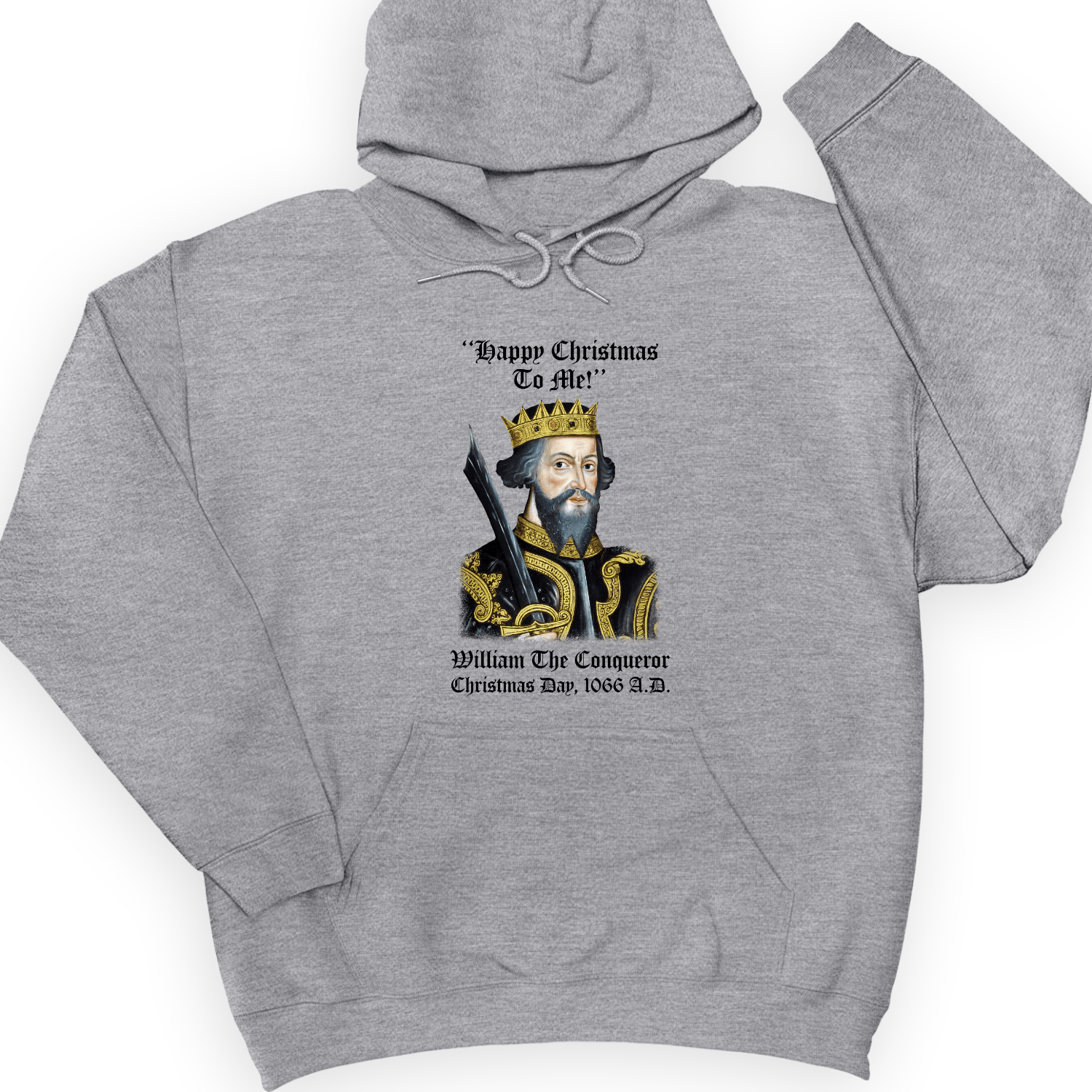 William the Conqueror Crowned Hoodie