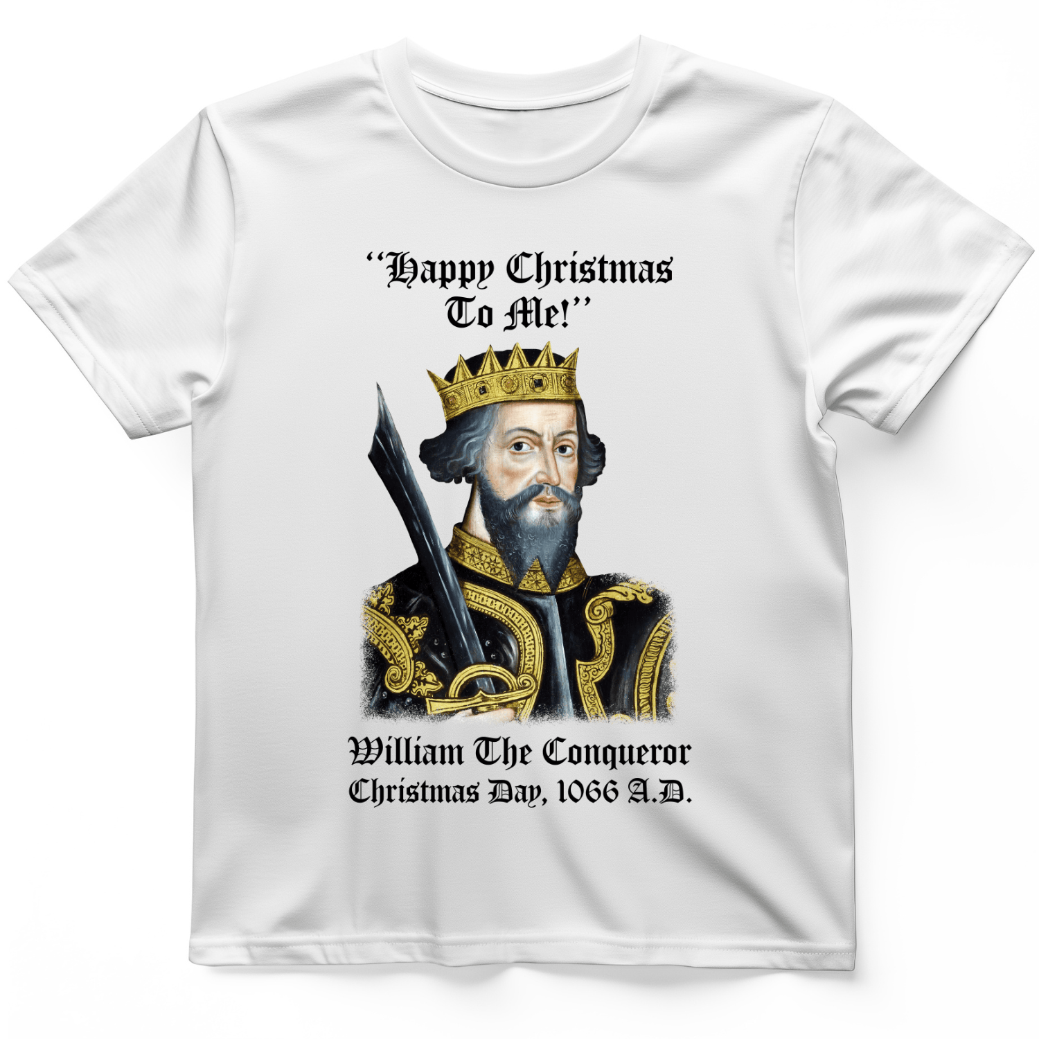 William the Conqueror Crowned T-Shirt
