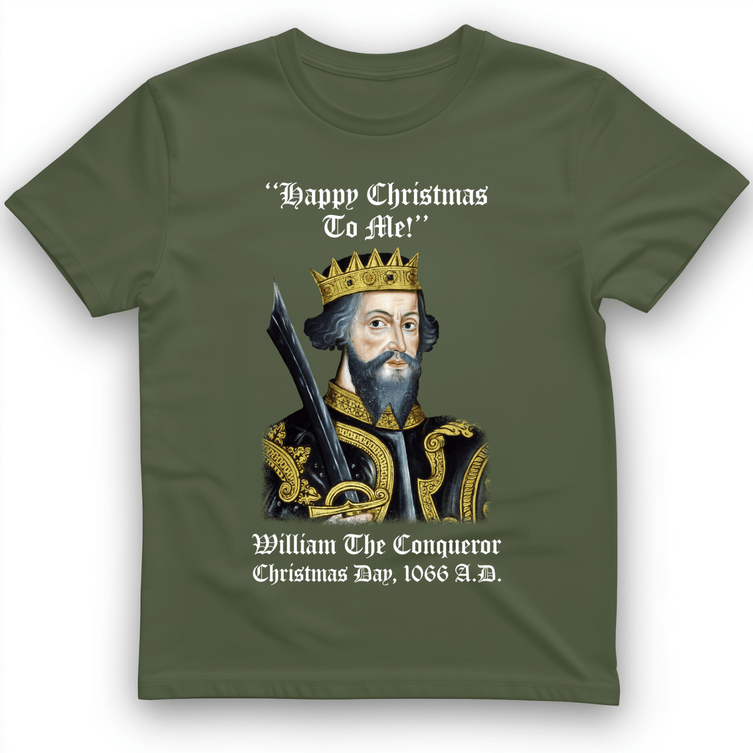 William the Conqueror Crowned T-Shirt