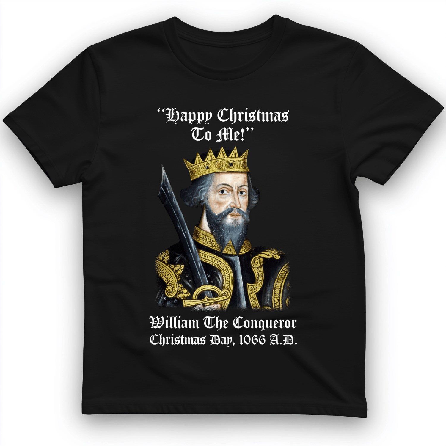 William the Conqueror Crowned T-Shirt