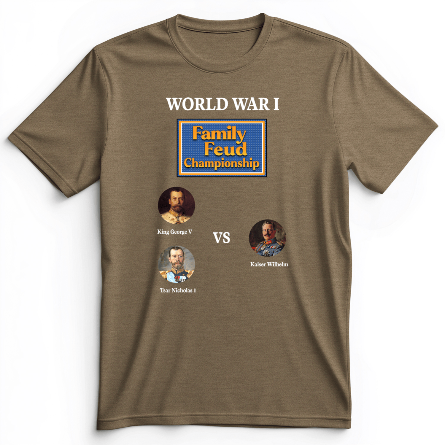 WW1 Family Feud Championship Premium Tee