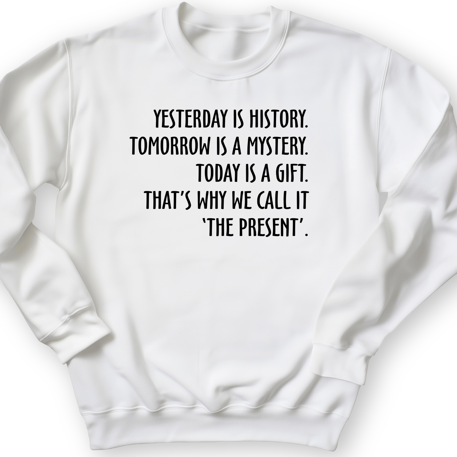 Yesterday Is History Crewneck