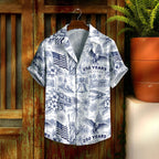 USA 250th Anniversary Hawaiian Shirt, 250 Years of Freedom Aloha Shirt, We The People America Summer Shirt, Fourth of July Gift