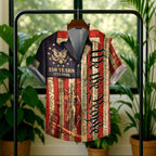 USA 250th Anniversary Hawaiian Shirt, 250 Years of Freedom Aloha Shirt, We The People America Summer Shirt, Fourth of July Gift