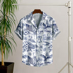 USA 250th Anniversary Hawaiian Shirt, 250 Years of Freedom Aloha Shirt, We The People America Summer Shirt, Fourth of July Gift