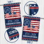 Flagwix American Flag - America 250th Anniversary Semiquincentennial Decorative Flag 3-Day Shipping