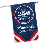 Flagwix American Flag - Flagwix America 250th Anniversary Golden Age Canvas Flag
