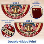 Personalized 250 Years of America Liberty Betsy Ross Vintage Fan Flag