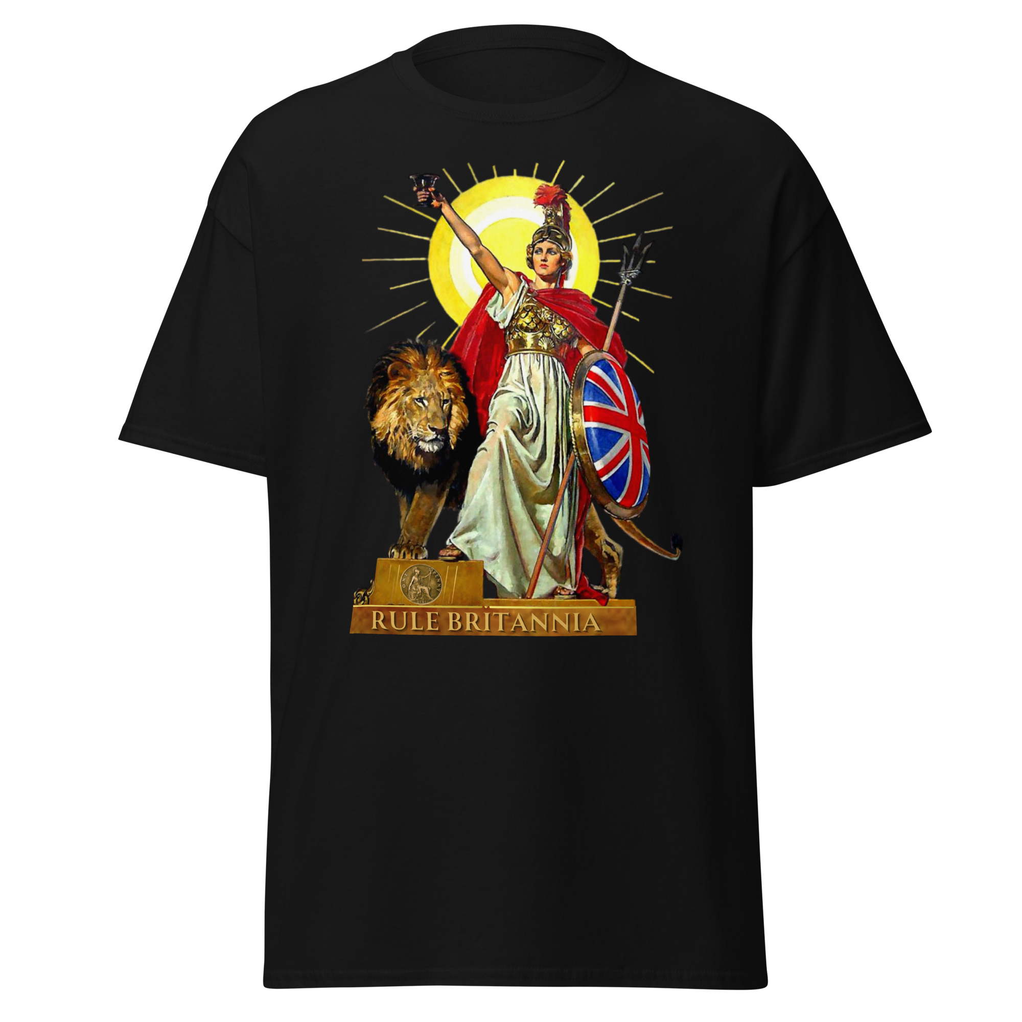 Lady Britannia – Icon of British Strength T-Shirt