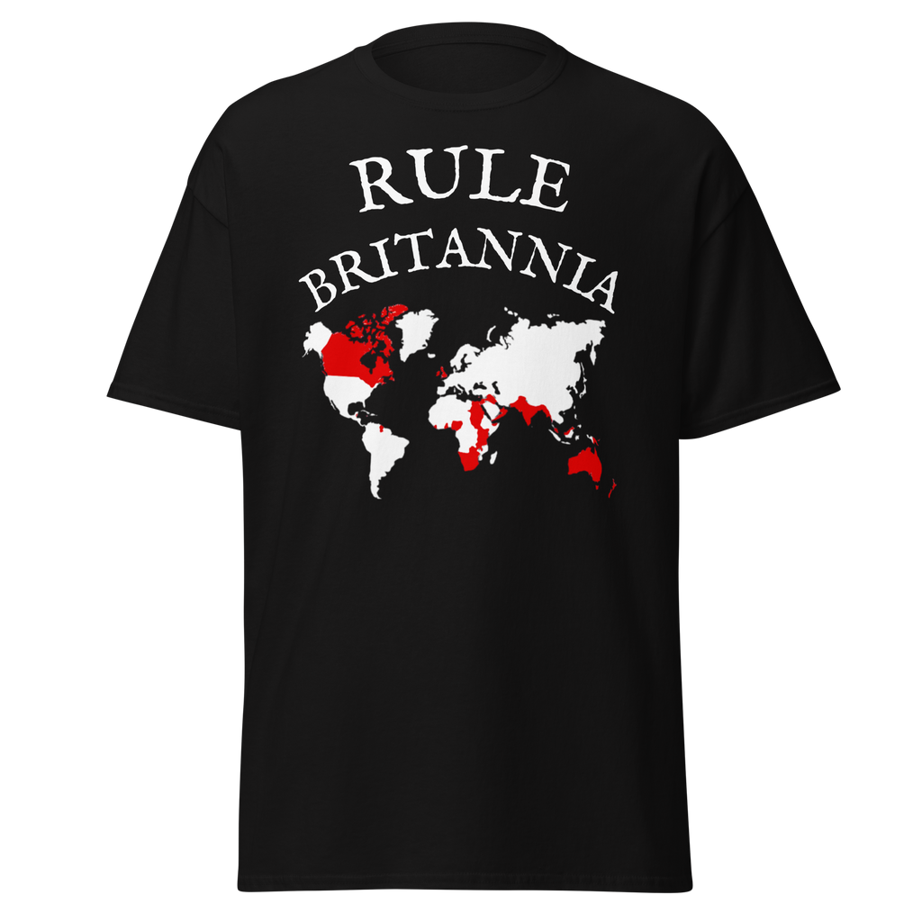 Rule Britannia — British Empire World Map T-Shirt