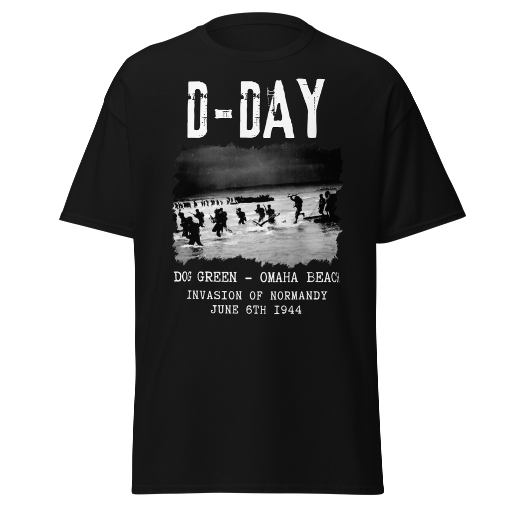 D-Day – Omaha Beach Landing 1944 Tribute T-Shirt