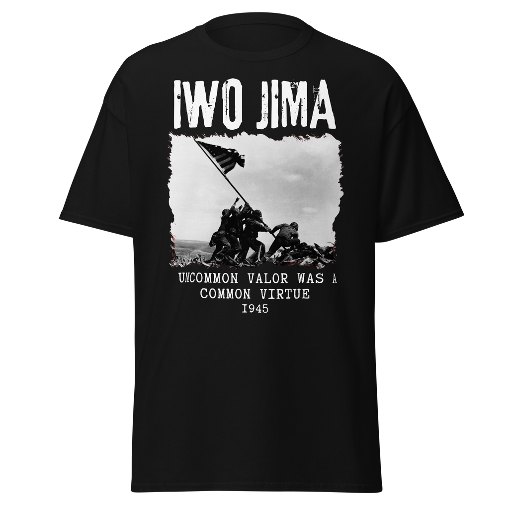 Iwo Jima – Flag Raising 1945 Tribute T-Shirt