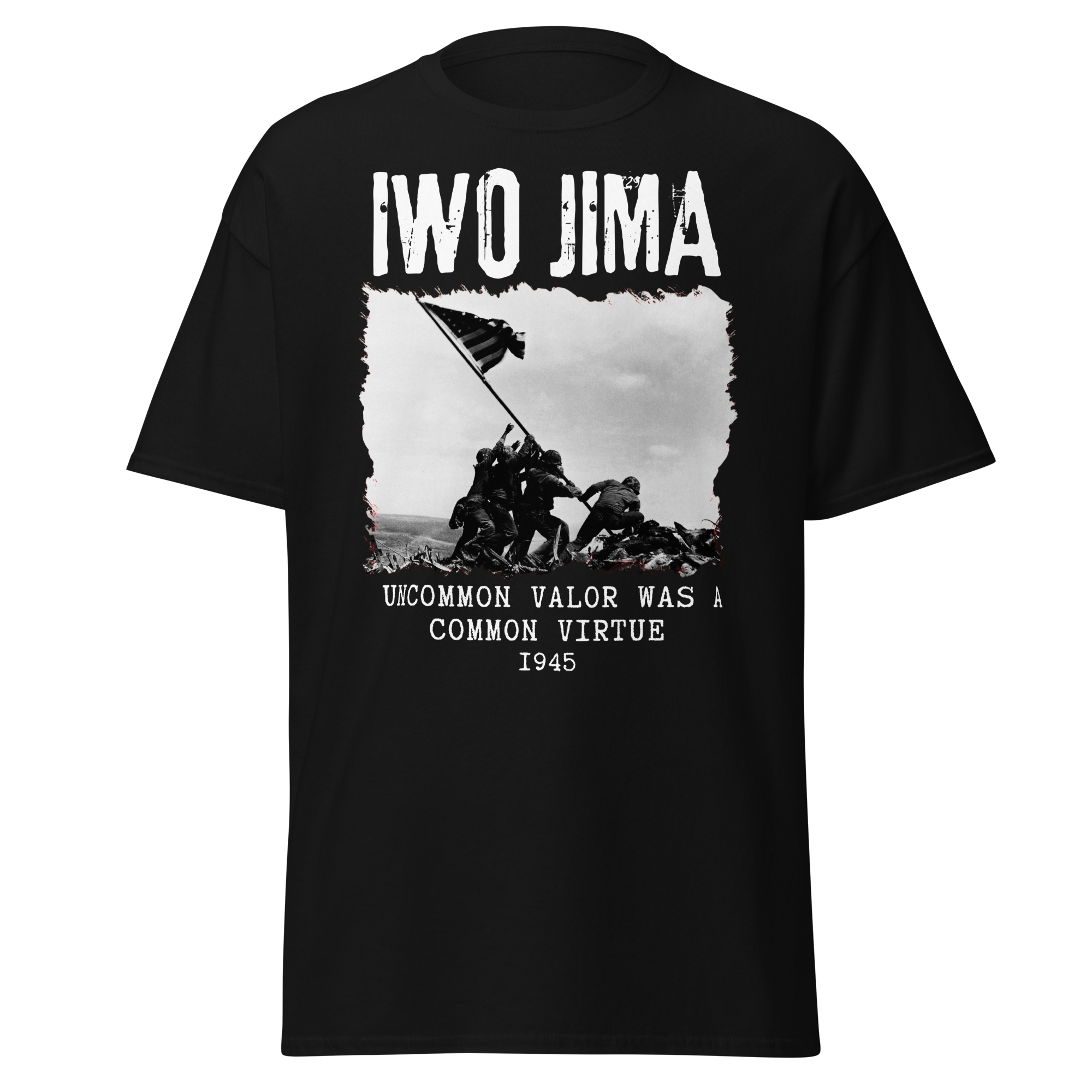 Iwo Jima – Flag Raising 1945 Tribute T-Shirt