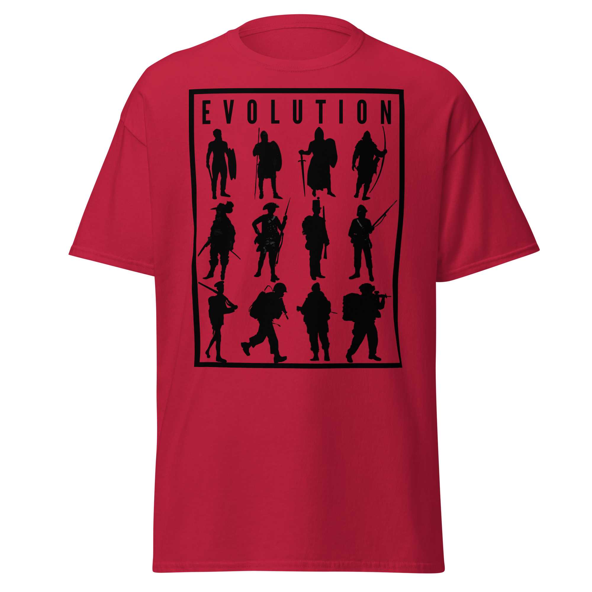 Evolution of The English Soldier (t-shirt)