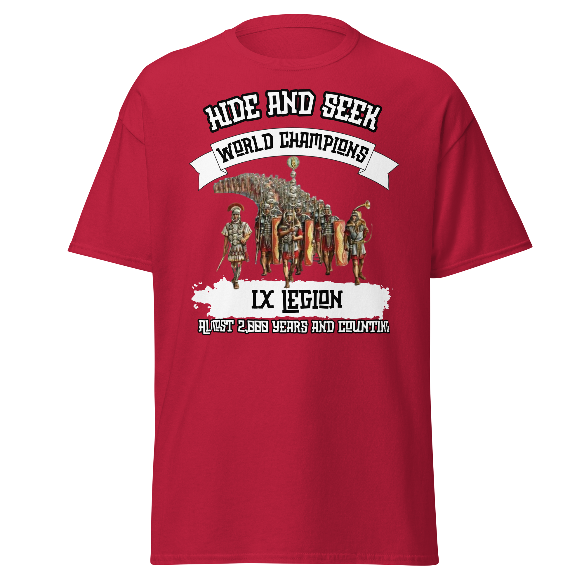 Roman IX Legion T-Shirt – Hide and Seek World Champions