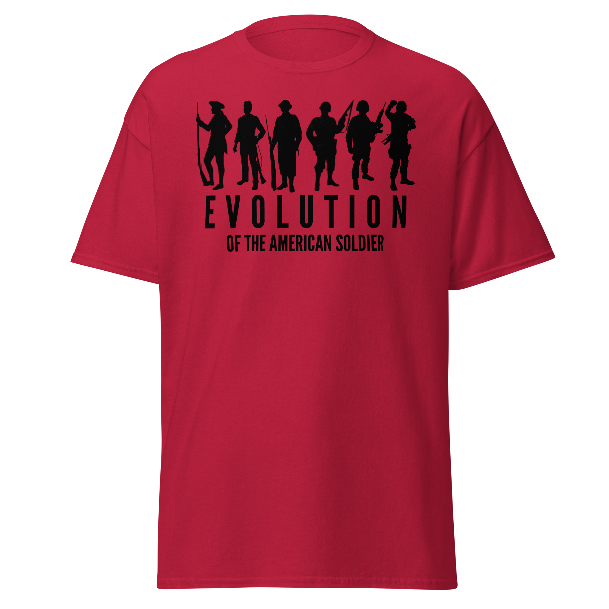 Evolution of the American Soldier (t-shirt)