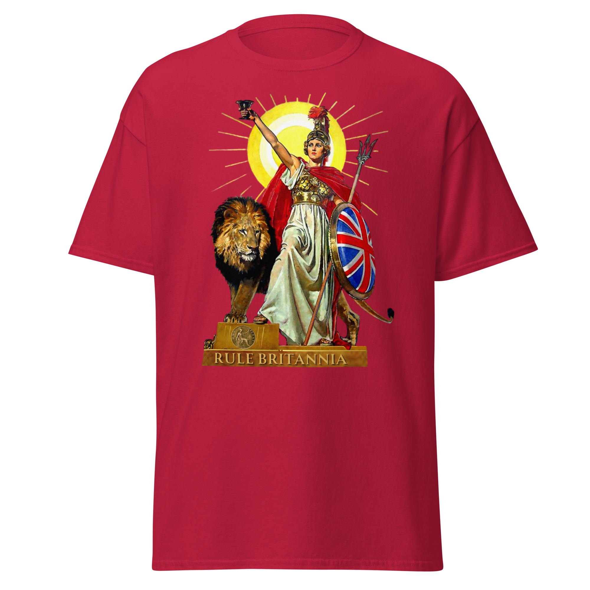 Lady Britannia – Icon of British Strength T-Shirt