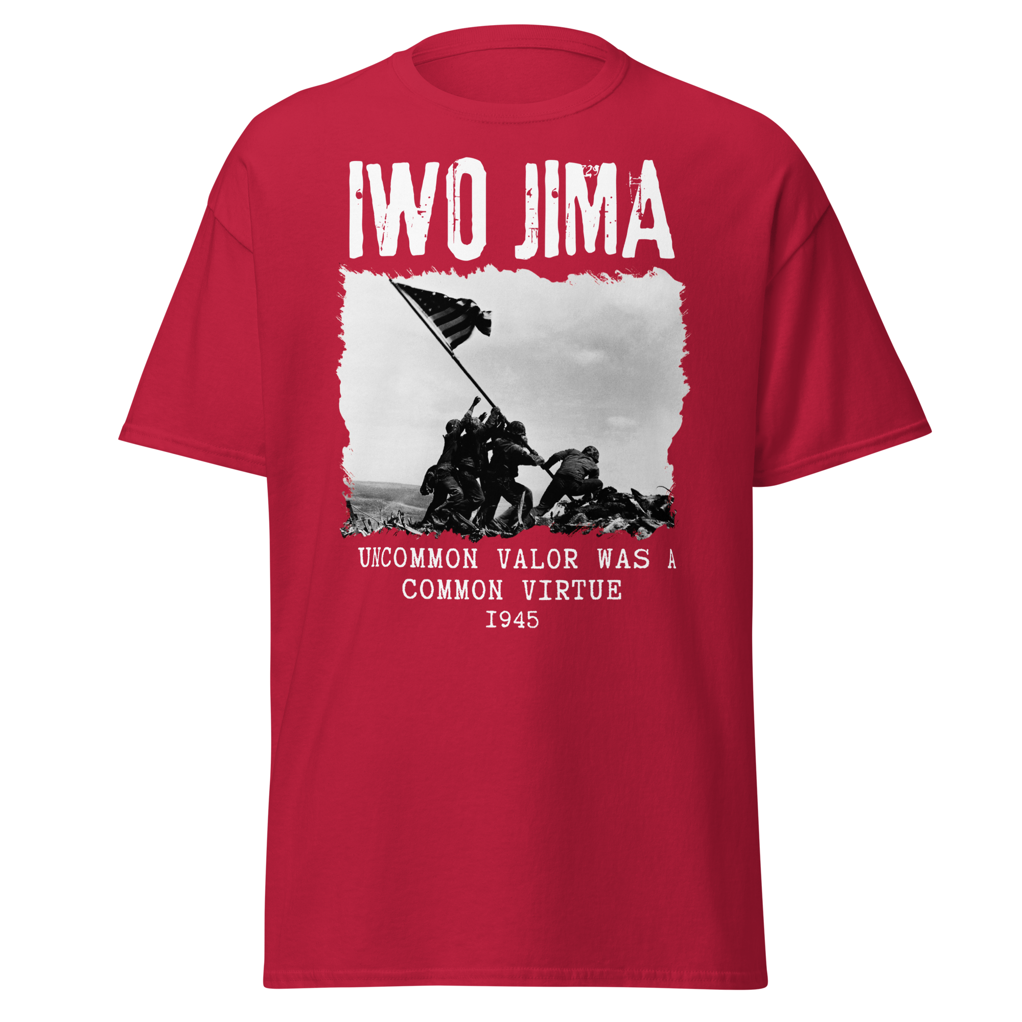 Iwo Jima – Flag Raising 1945 Tribute T-Shirt