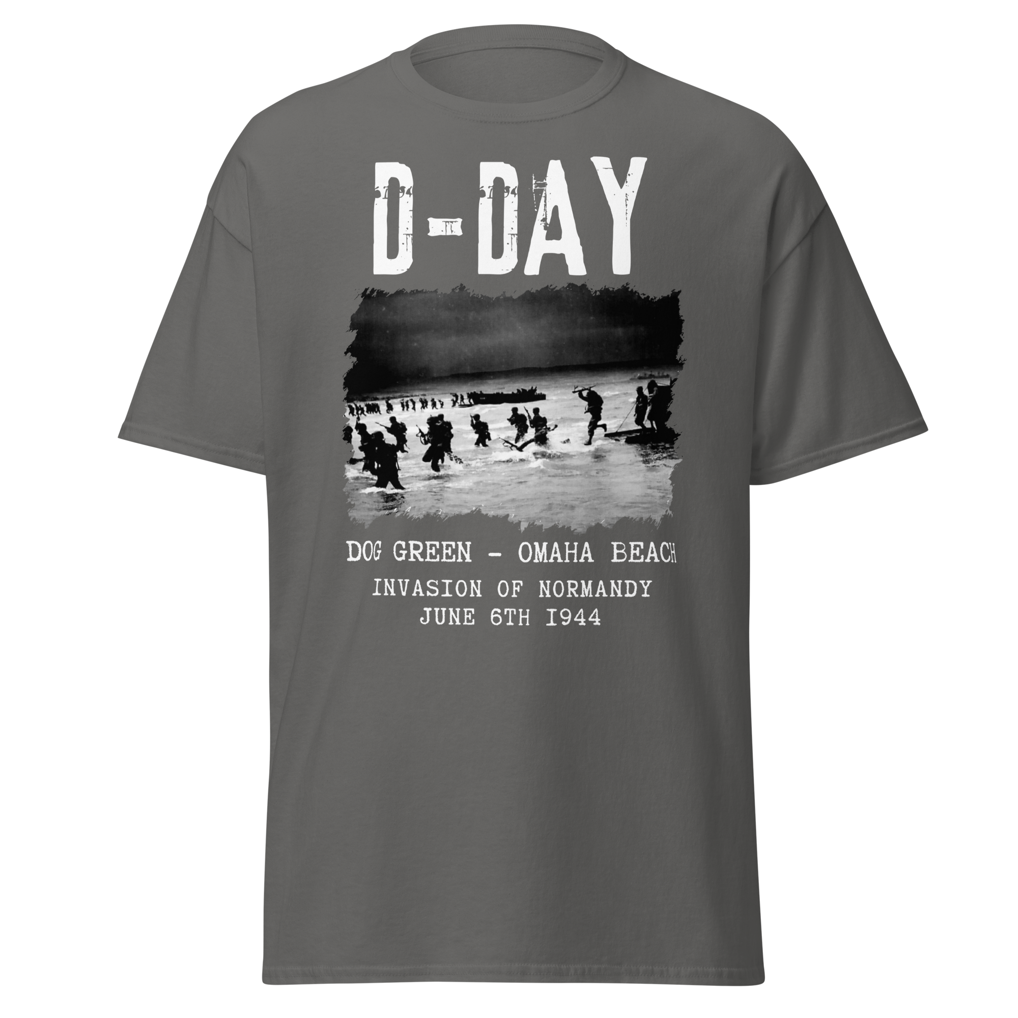 D-Day – Omaha Beach Landing 1944 Tribute T-Shirt